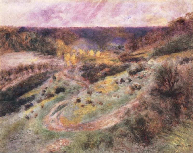 Pierre-Auguste Renoir Road at Wargemont Germany oil painting art